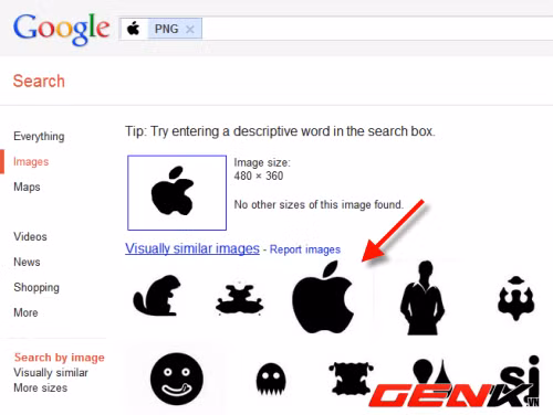 Tìm kiếm ảnh trên Google bằng cách vẽ hình ảnh 4