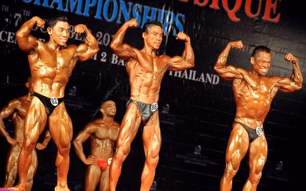 Ngắm cơ bắp cuồn cuộn của Phạm Văn Mách và các đối thủ ảnh 1 Ngắm cơ bắp cuồn cuộn của Phạm Văn Mách và các đối thủ ảnh 1