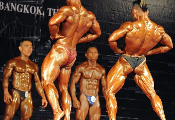 Ngắm cơ bắp cuồn cuộn của Phạm Văn Mách và các đối thủ ảnh 2 Ngắm cơ bắp cuồn cuộn của Phạm Văn Mách và các đối thủ ảnh 2