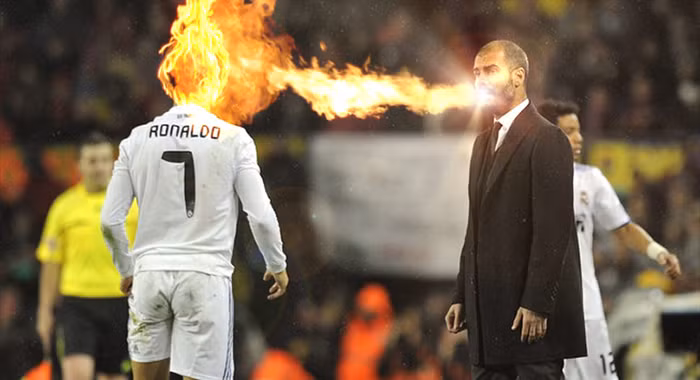 Guardiola khạc lửa đốt cháy mặt Ronaldo ảnh 7