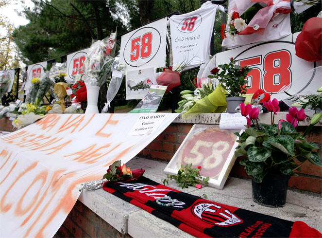 Thắp nến tưởng nhớ tay đua bạc phận Simoncelli ảnh 3