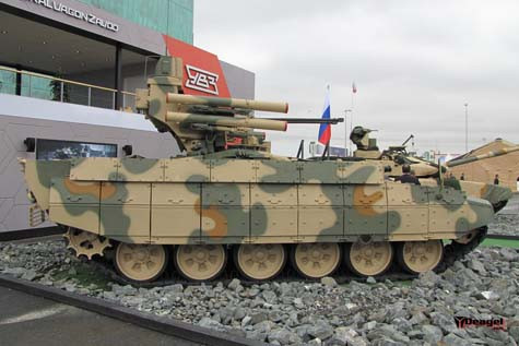 BMPT tại triển lãm Eurosatory 2012. BMPT tại triển lãm Eurosatory 2012.
