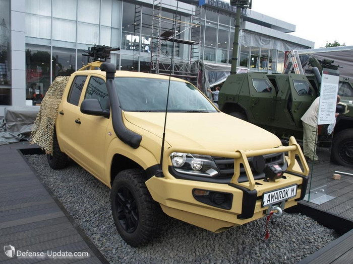 Xe Rheinmetall Amarok M của Đức. Xe Rheinmetall Amarok M của Đức.