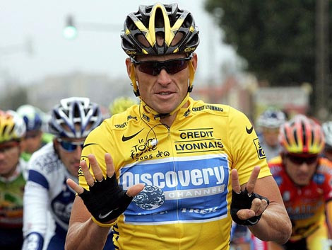 Lance Armstrong. Lance Armstrong.