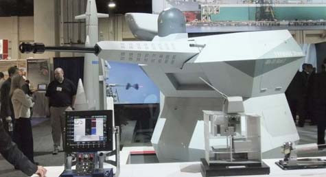 Mk 38 Mod 3 với pháo hạm 30 mm và súng máy 12 li 7