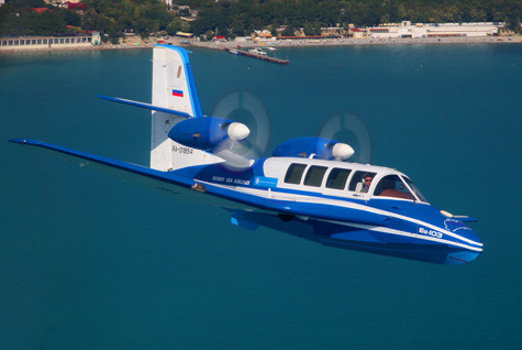 Thủy phi cơ Be-103 tại triển lãm Hydro-avia-salon 2012