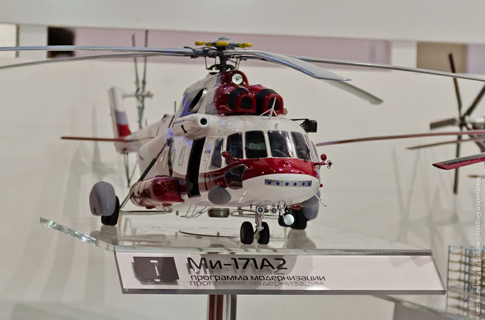 Mi-171А2 là một biến thể hiện đại hóa của Mi-8/17, loại máy bay trực thăng phổ biến nhất trên thế giới. Mi-171А2 là một biến thể hiện đại hóa của Mi-8/17, loại máy bay trực thăng phổ biến nhất trên thế giới.
