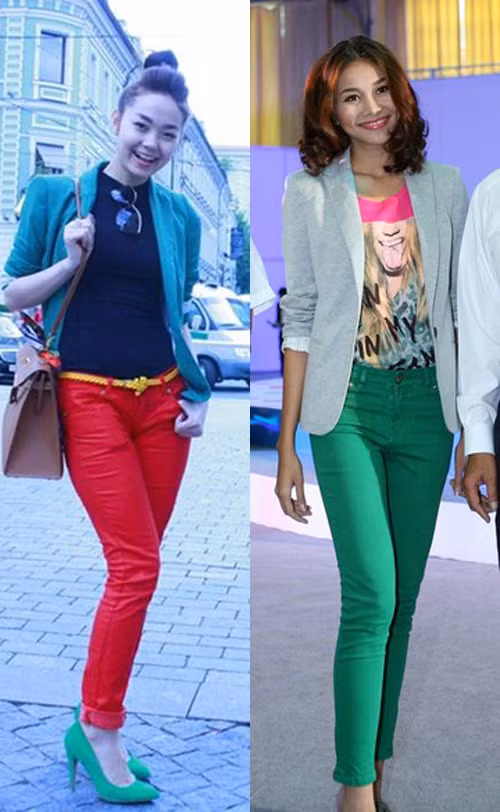 Trong khi Zara là nhãn hiệu thời trang được các chân dài như Minh Hằng,Thanh Hằng lựa chọn. Trong khi Zara là nhãn hiệu thời trang được các chân dài như Minh Hằng,Thanh Hằng lựa chọn.