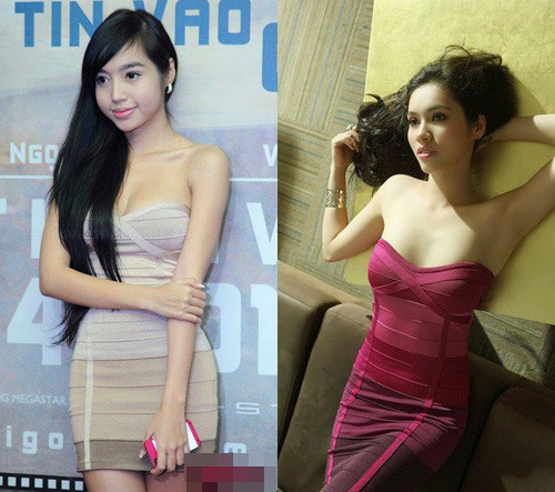 ... và những chân dài như Elly Trần, Á hậu Hoàng Mi đều rất ưa thích váy của Be be