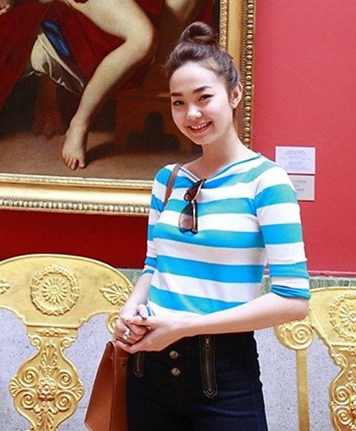 Minh Hằng trẻ trung với thiết kế của Zara