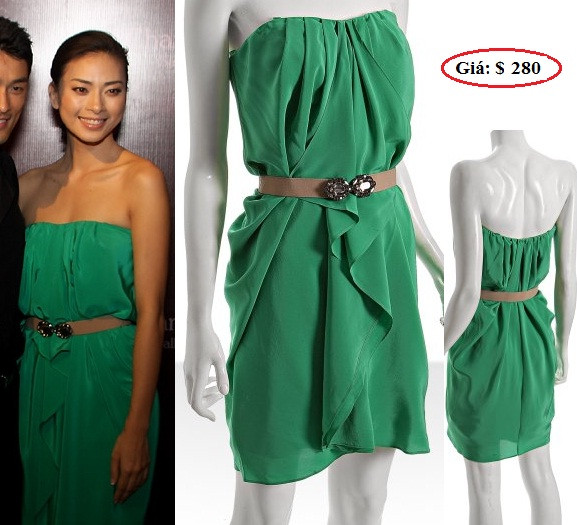 Diễn viên ca sĩ Ngô Thanh Vân cũng rất ưa thích trang phục của thương hiệu này.