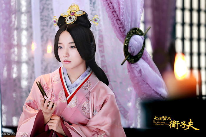 Vương Lạc Đan trong tạo hình Vệ Tử Phu