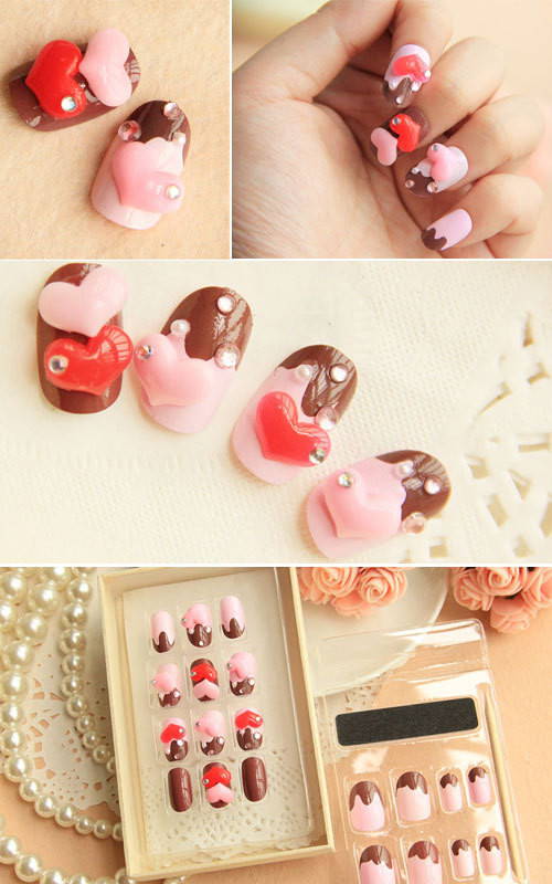 Màu hồng cùng màu chocolate hòa quyện mang lại một âm hưởng nhẹ nhàng mà say đắm. Xem thêm: Ngày cưới, bạn nên sơn móng tay thế nào? Màu hồng cùng màu chocolate hòa quyện mang lại một âm hưởng nhẹ nhàng mà say đắm. Xem thêm: Ngày cưới, bạn nên sơn móng tay thế nào?