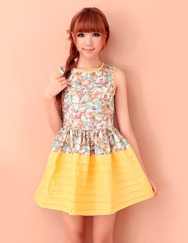 Váy tay trần "khoe" được bờ vai thon của bạn. Xem thêm: 101 kiểu thời trang 'bước ra từ phòng ngủ' của Sao