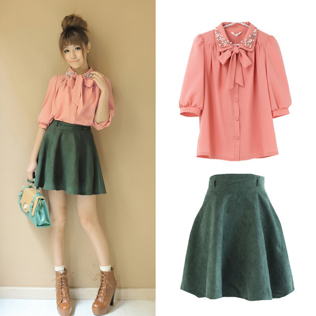 Quan trọng nhất trong ăn vận chính là biết cách phối hợp quần áo với nhau, hãy thử thay đổi phong cách cho mình thật dễ thương và nữ tính như thế này nhé. Xem thêm: 10 bộ váy đẹp là niềm mơ ước của thiếu nữ mọi thời đại Quan trọng nhất trong ăn vận chính là biết cách phối hợp quần áo với nhau, hãy thử thay đổi phong cách cho mình thật dễ thương và nữ tính như thế này nhé. Xem thêm: 10 bộ váy đẹp là niềm mơ ước của thiếu nữ mọi thời đại