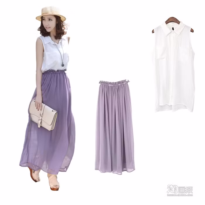 Những quý cô tự tin và phong cách trong tà váy dài cuốn hút tràn đầy sức sống. Xem thêm: 10 bộ váy đẹp là niềm mơ ước của thiếu nữ mọi thời đại