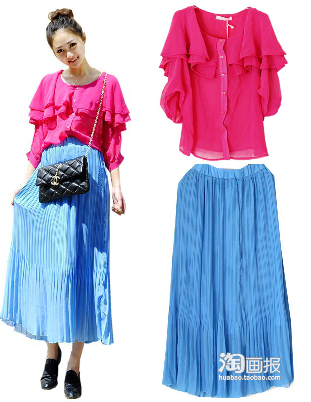 Sự sáng tạo với váy xếp li dài lưng cao mang lại một phong cách mới cho bạn. Xem thêm: 10 bộ váy đẹp là niềm mơ ước của thiếu nữ mọi thời đại Sự sáng tạo với váy xếp li dài lưng cao mang lại một phong cách mới cho bạn. Xem thêm: 10 bộ váy đẹp là niềm mơ ước của thiếu nữ mọi thời đại