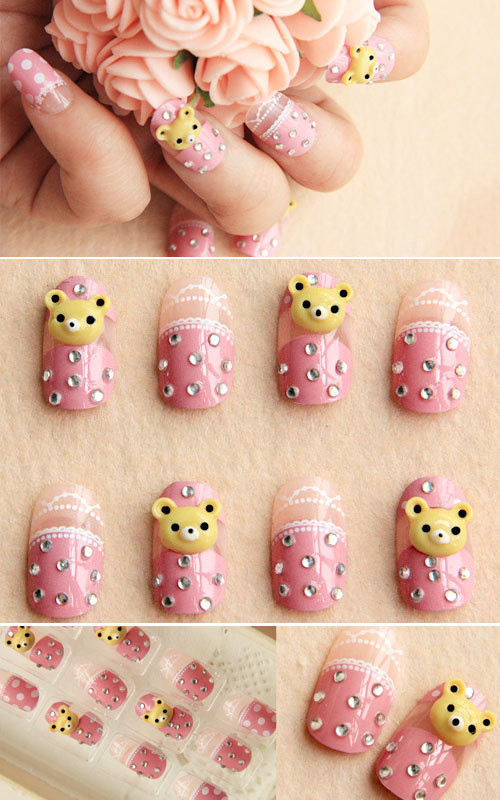 Tỉ mỉ và tinh tế giữa màu sắc cùng những phụ kiện đính kèm khiến kiểu móng tay thêm xinh xắn dễ thương. Xem thêm: Ngày cưới, bạn nên sơn móng tay thế nào? Tỉ mỉ và tinh tế giữa màu sắc cùng những phụ kiện đính kèm khiến kiểu móng tay thêm xinh xắn dễ thương. Xem thêm: Ngày cưới, bạn nên sơn móng tay thế nào?