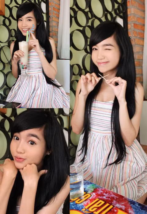 Đôi lúc Elly Trần cũng rất nhí nhảnh dễ thương như bao bạn bè lứa tuổi khác. Đôi lúc Elly Trần cũng rất nhí nhảnh dễ thương như bao bạn bè lứa tuổi khác.