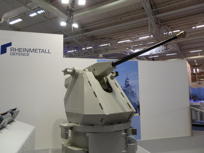 Một pháo hạm của RHEINMETALL. Một pháo hạm của RHEINMETALL.