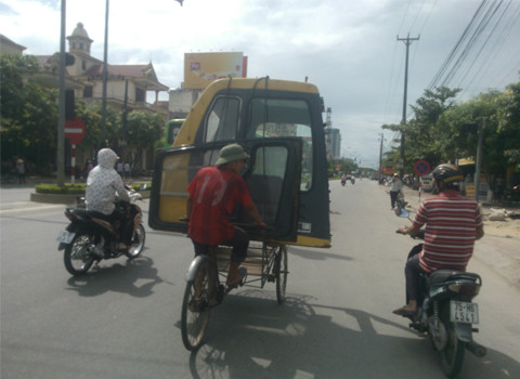 Chụp tại đường Trần Phú, TP. Hà Tĩnh. Ảnh: Nguyễn Văn Ngọc