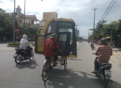 Chụp tại đường Trần Phú, TP. Hà Tĩnh. Ảnh: Nguyễn Văn Ngọc