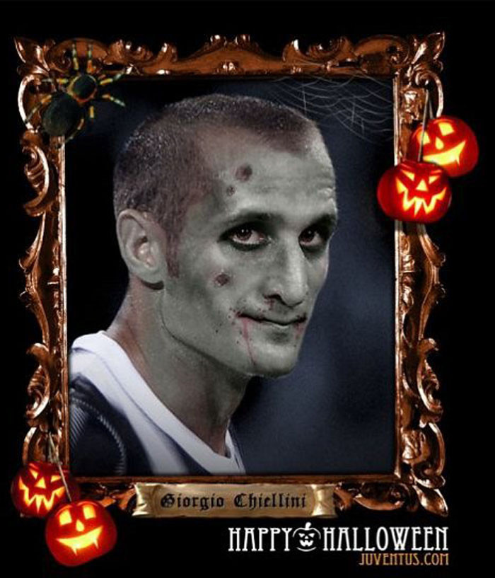 Trung vệ Chiellini. Trung vệ Chiellini.