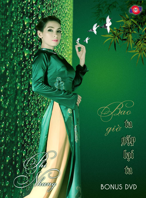 Sau một thời gian về Việt Nam đi hát phục vụ khán giả, vừa qua, Phi Nhung đã tự tin cho ra mắt album mới phát hành tại quê nhà mang tên “Bao giờ ta gặp lại ta”, với nhiều ca khúc mang âm hưởng quê hương, trữ tình, dân ca rất được khán giả yêu thích. Đông đảo bạn bè, đồng nghiệp trong giới như Đàm Vĩnh Hưng, Quách Tuấn Du, Tim, Tinna Tình, Lương Bích Hữu… đã có mặt tại buổi họp báo để chia vui cùng Phi Nhung. (Theo 24h) Sau một thời gian về Việt Nam đi hát phục vụ khán giả, vừa qua, Phi Nhung đã tự tin cho ra mắt album mới phát hành tại quê nhà mang tên “Bao giờ ta gặp lại ta”, với nhiều ca khúc mang âm hưởng quê hương, trữ tình, dân ca rất được khán giả yêu thích. Đông đảo bạn bè, đồng nghiệp trong giới như Đàm Vĩnh Hưng, Quách Tuấn Du, Tim, Tinna Tình, Lương Bích Hữu… đã có mặt tại buổi họp báo để chia vui cùng Phi Nhung. (Theo 24h)