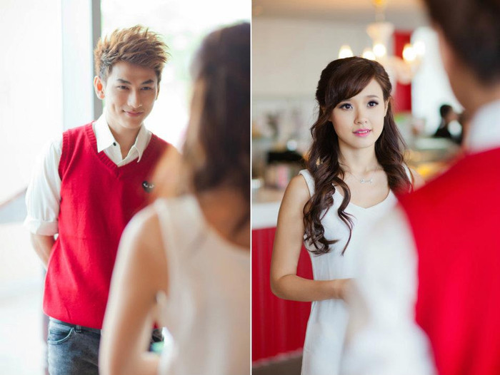 Ánh mắt họ trao nhau thật khác lạ Ánh mắt họ trao nhau thật khác lạ