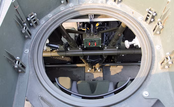 Xe bọc thép chở quân Rys của Quân đội Nga.