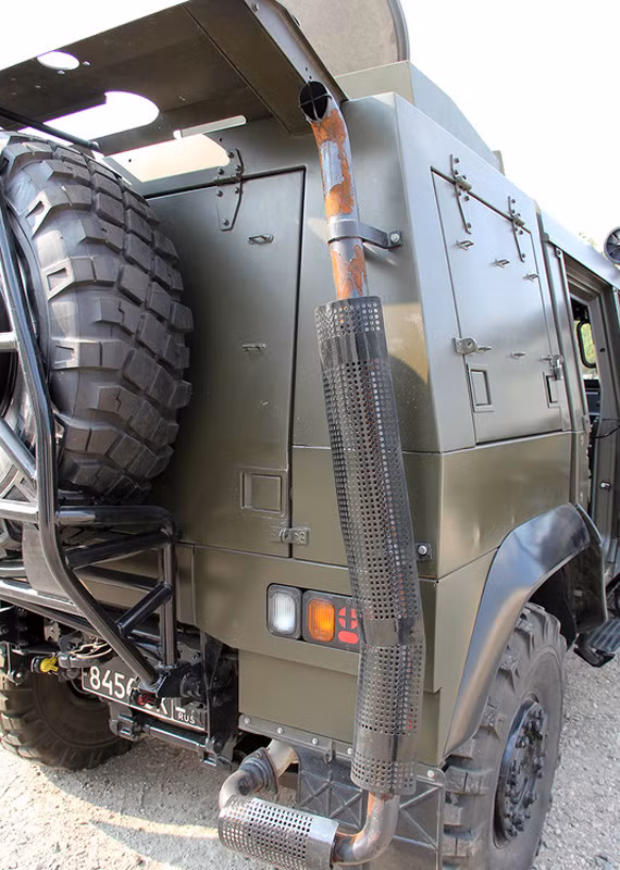 Xe bọc thép chở quân Rys của Quân đội Nga.