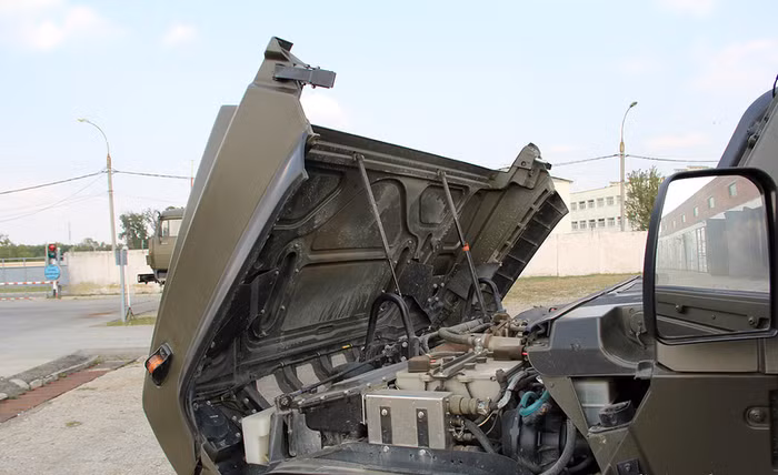 Xe bọc thép chở quân Rys của Quân đội Nga.