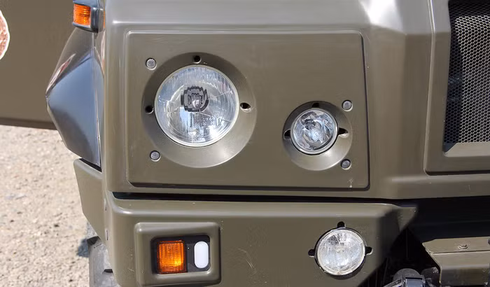 Xe bọc thép chở quân Rys của Quân đội Nga.