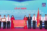 Hải Phòng: Trường THCS Trần Phú kỷ niệm 70 năm thành lập và đón nhận Huân chương Lao động Hạng Nhất