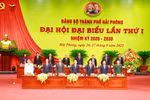 445 đại biểu chính thức dự Đại hội Đảng bộ thành phố Hải Phòng lần thứ I
