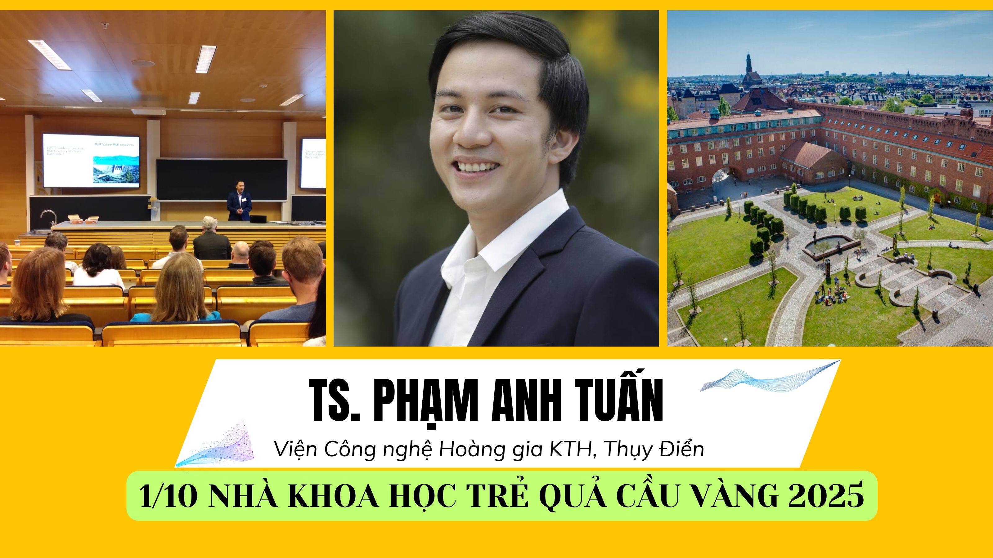 Nhà khoa học trẻ đạt giải thưởng Quả Cầu Vàng 2025 quản lý thời gian theo "nguyên tắc 3C"