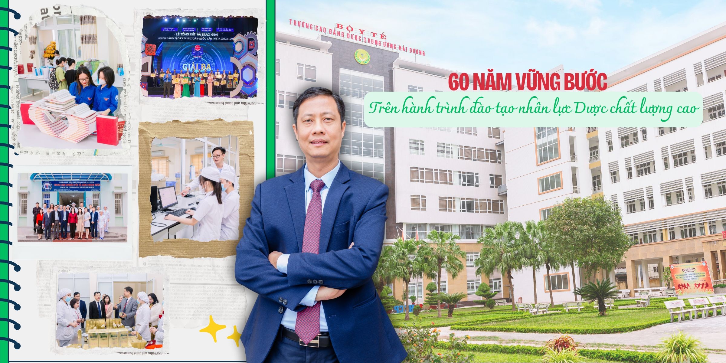 Tiến sĩ Trần Bá Kiên: "Khát vọng của HCCP là trở thành trường kiểu mẫu - đa ngành - tiên phong"