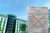 Trường ĐH Tài nguyên và Môi trường Hà Nội cảnh báo về văn bản giả mạo chương trình du học