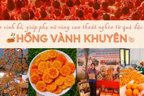 Chuyển đổi số - “đòn bẩy” nâng tầm giá trị đặc sản hồng vành khuyên xứ Lạng, tạo sinh kế bền vững