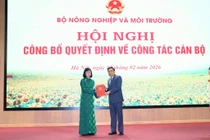 GS.TS Huỳnh Thị Lan Hương làm quyền Hiệu trưởng Trường Đại học Tài nguyên và Môi trường Hà Nội 