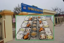 Sau lùm xùm, Tiểu học Cự Khê đã chọn được đơn vị cung cấp bữa ăn bán trú mới