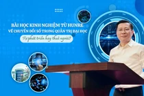 Bài học kinh nghiệm từ HUNRE về chuyển đổi số trong quản trị đại học: Tự phát triển hay thuê ngoài?