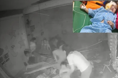 Vụ trần thạch cao ở trường mầm non rơi trúng học sinh: Phường Vinh Phú đang làm việc với các bên