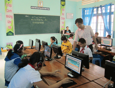 Nhiều em bước vào phòng thi nhưng đã thuộc làu làu một số dạng bài. Ảnh minh họa