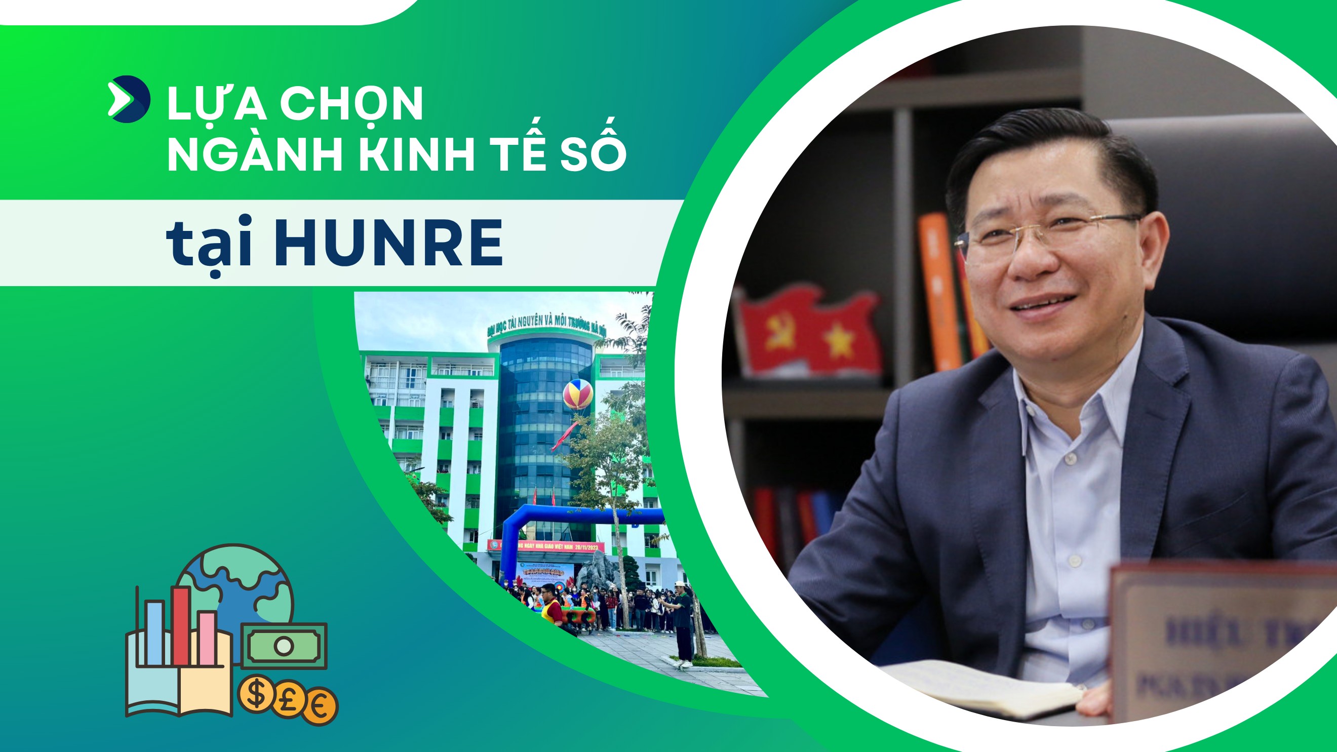 Lãnh đạo Trường ĐH Tài nguyên và Môi trường HN chia sẻ lý do mở ngành Kinh tế số