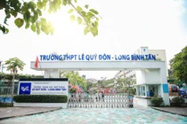Trường Trung học phổ thông Lê Quý Đôn - Long Bình Tân (Đồng Nai). Ảnh website nhà trường.