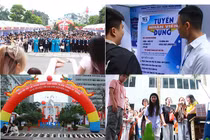 Sôi động Ngày hội hợp tác doanh nghiệp tại UNETI và gần 5.000 cơ hội việc làm 