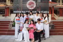 Sinh viên Trường Đại học Sư phạm Hà Nội 2. Ảnh website nhà trường