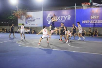 Đội U23 nam Trường ĐH Kinh tế (ĐHQGHN) thắng áp đảo 49-26 trước Học viện Tài chính