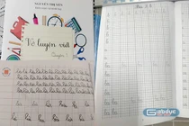 GV dạy luyện viết theo vở mua riêng, học sinh lớp 1 gặp khó, Hiệu trưởng TH Đông Xuân nói đã dừng